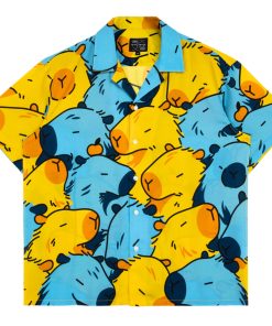 Chemise à motifs Capybara Aroace