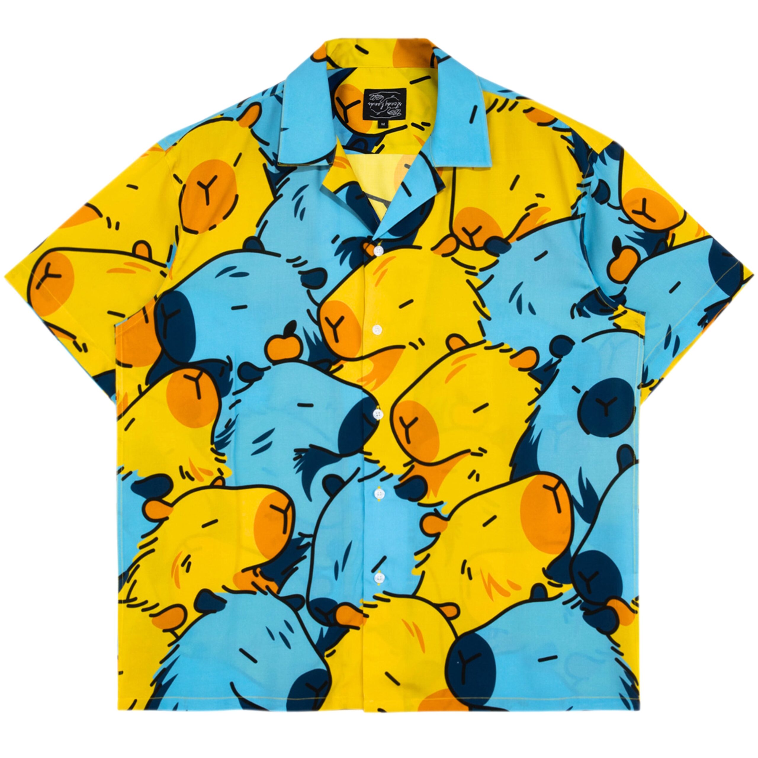 Chemise à motifs Capybara Aroace