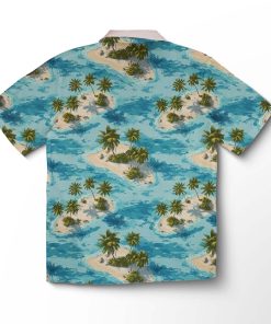 Alternative view of Chemise hawaïenne Dérive sur l'Île d'Azur
