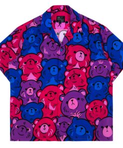 Chemise à motifs Ours Bi
