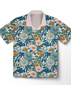 Chemise hawaïenne Jardin de Saphir Luxueux