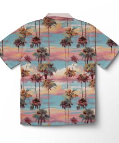 Alternative view of Chemise hawaïenne Horizon de Palmiers Californiens