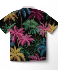 Alternative view of Chemise hawaïenne Tropique Néon des Caraïbes