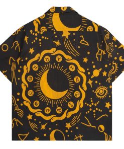 Alternative view of Chemise à motifs Céleste