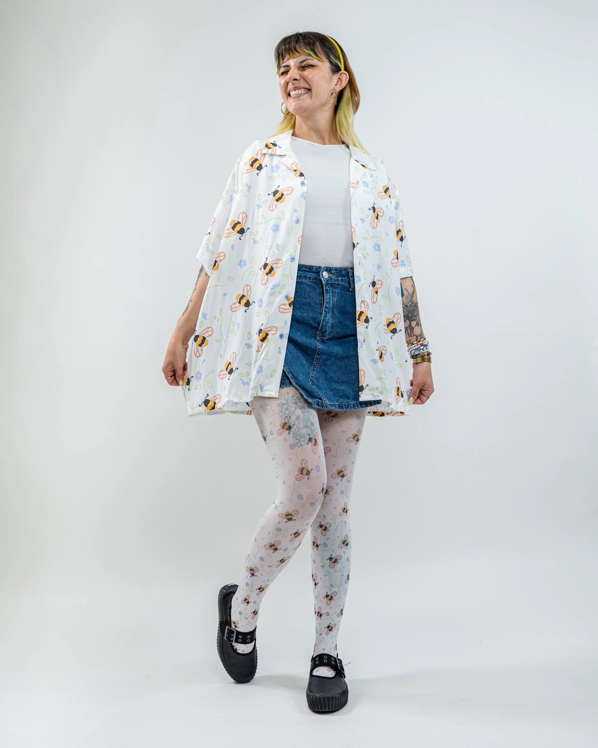 Chemise à motifs Bourdonnement Floral – Image 3