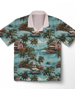 Chemise hawaïenne Retraite au Lagon Hawaïen