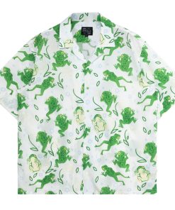 Chemise à motifs Lapin Bondissant