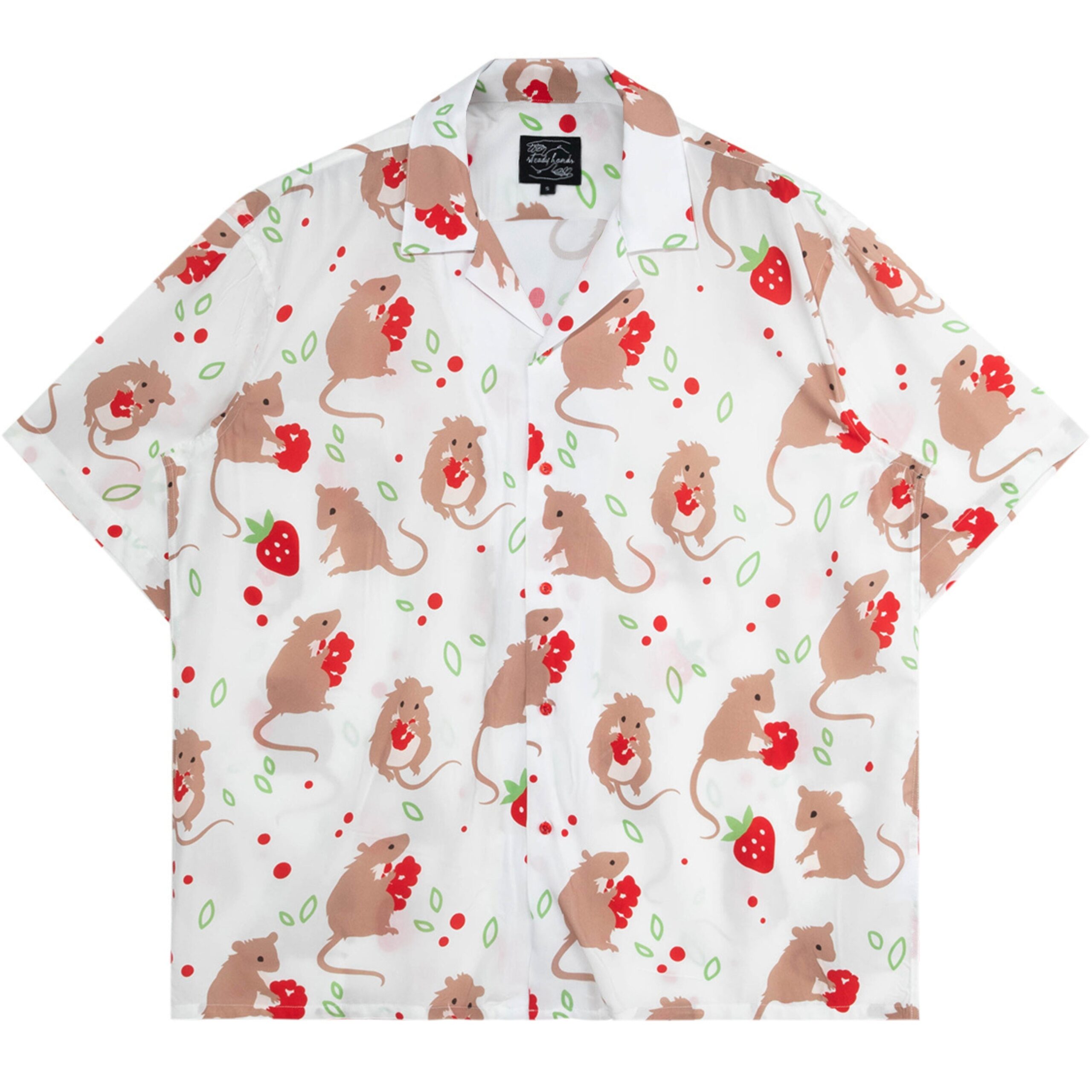 Chemise à motifs Souris en Cavale