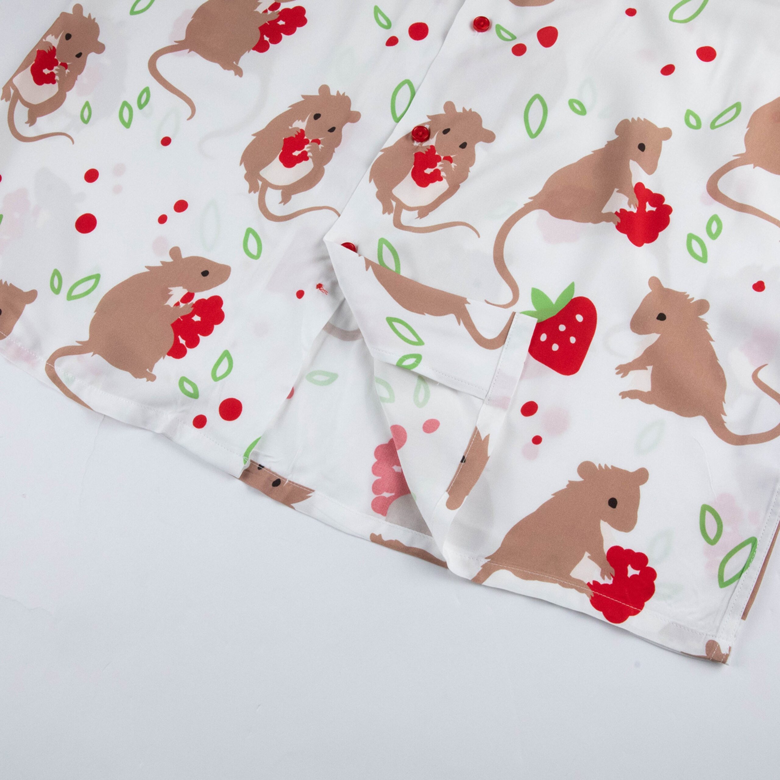 Chemise à motifs Souris en Cavale – Image 9