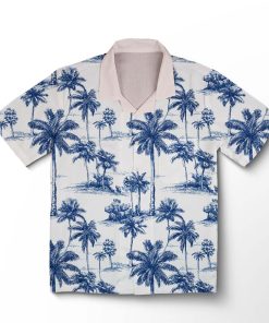 Chemise hawaïenne Rivage Marine Vintage