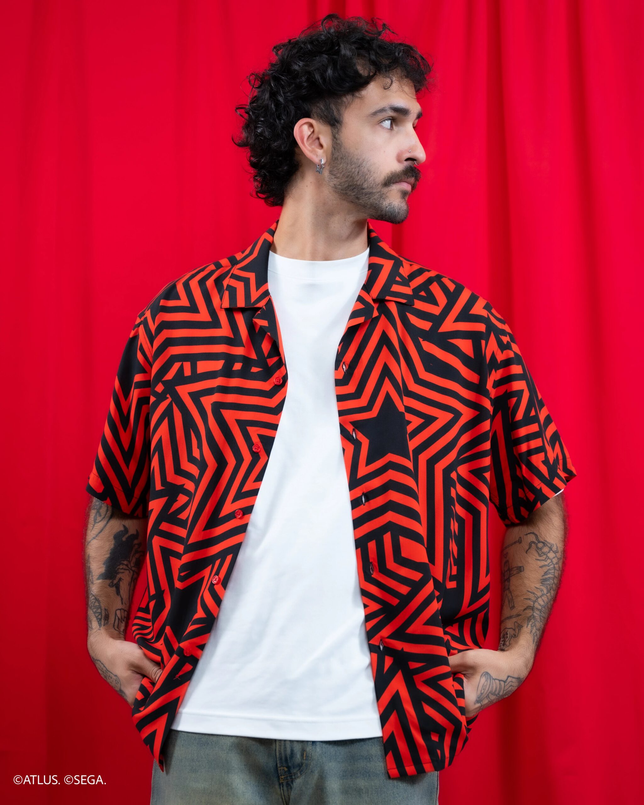 Chemise à motifs Persona – Image 5