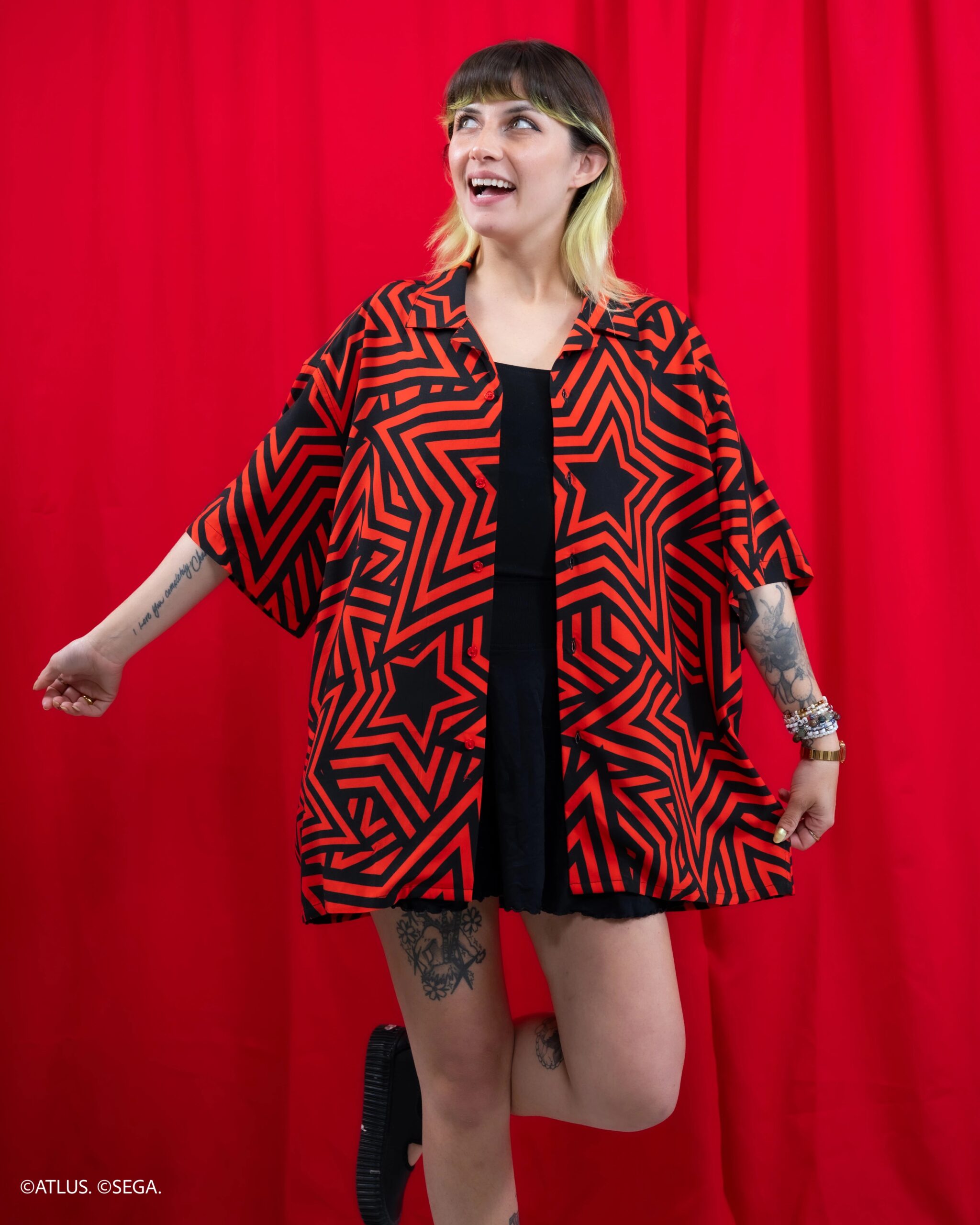 Chemise à motifs Persona – Image 3