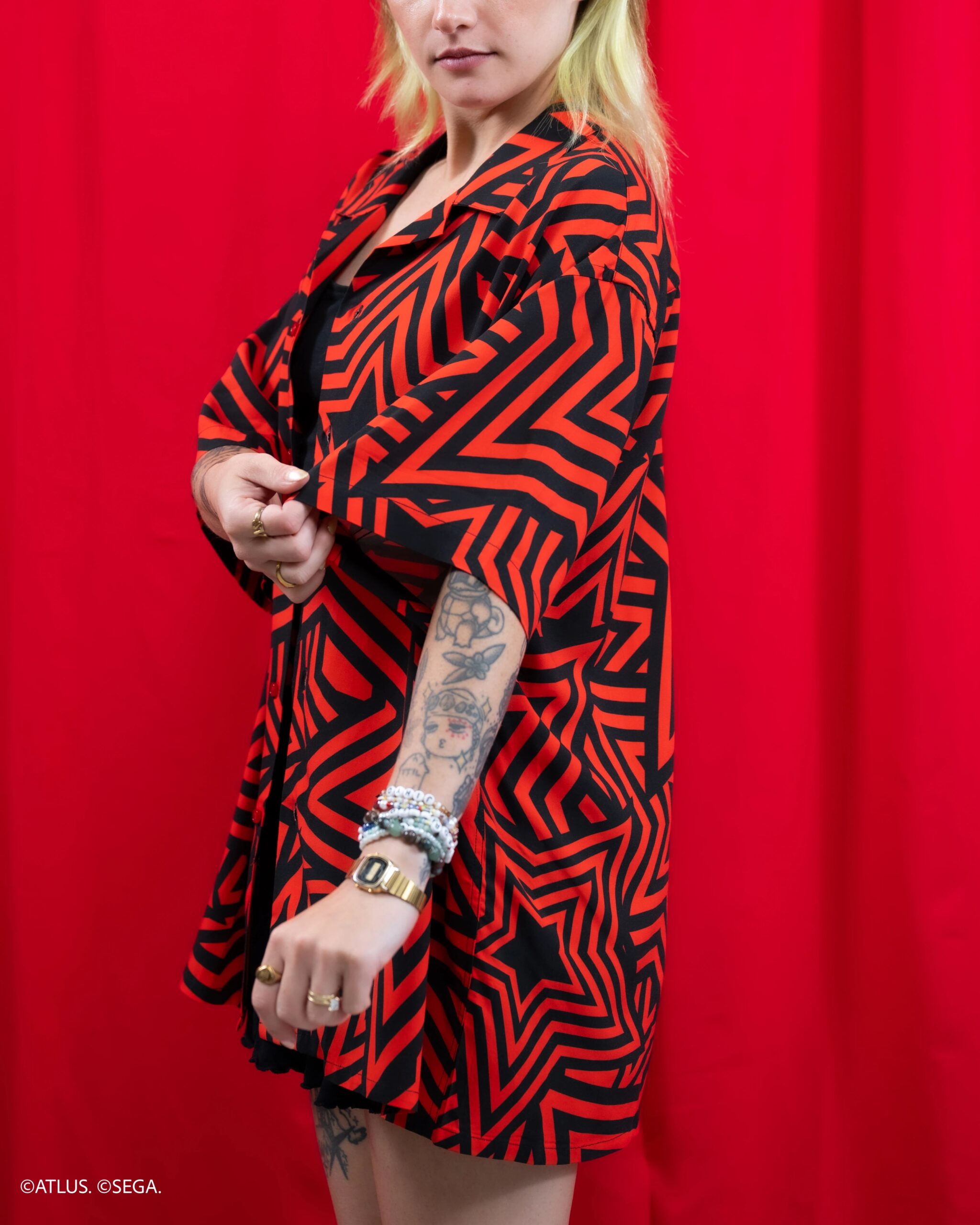 Chemise à motifs Persona – Image 4