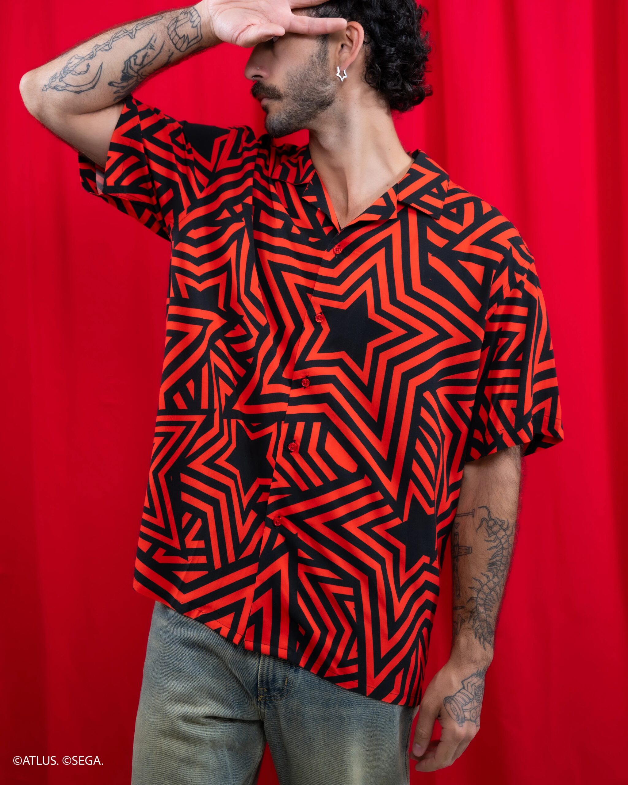 Chemise à motifs Persona – Image 7