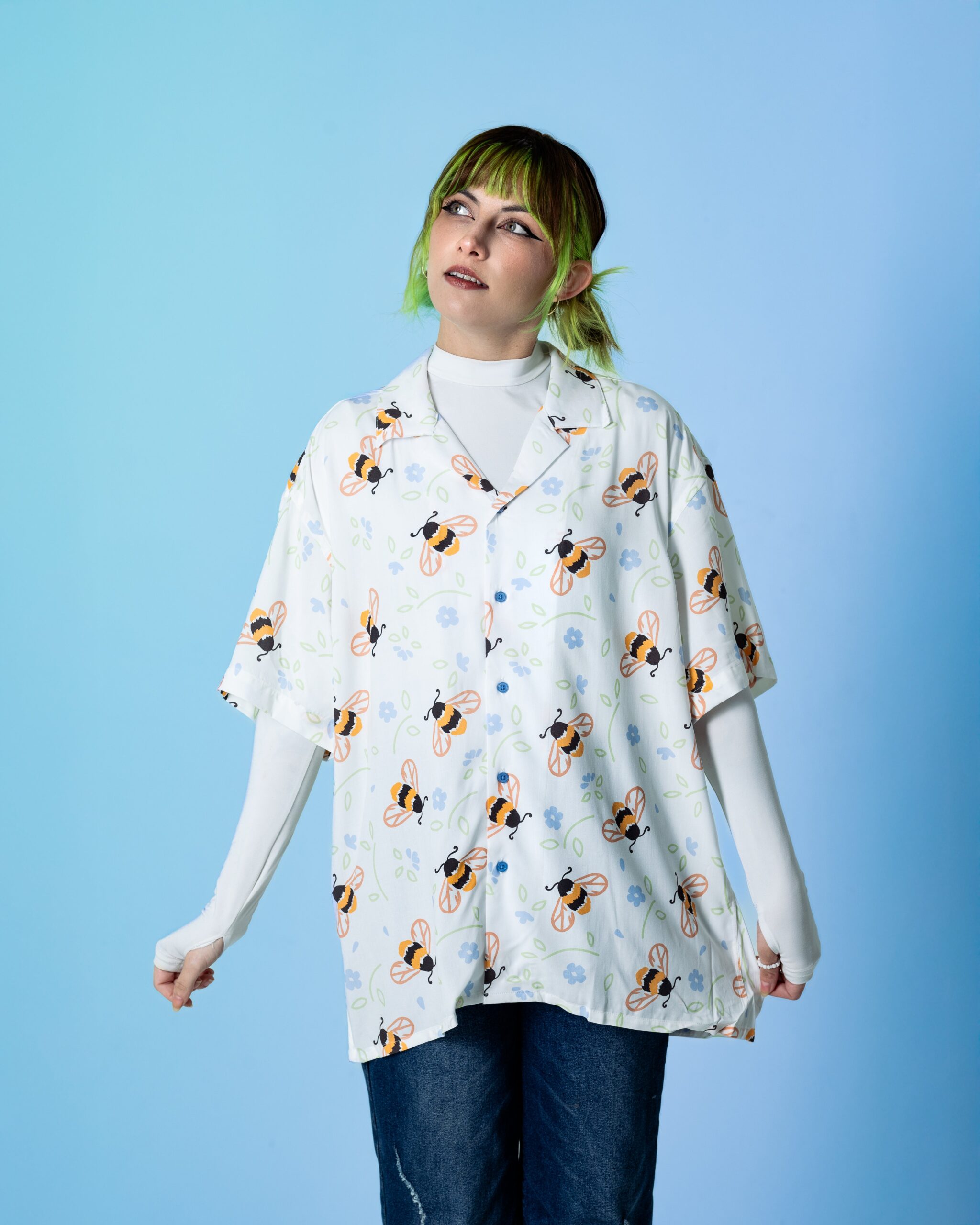 Chemise à motifs Bourdonnement Floral – Image 7