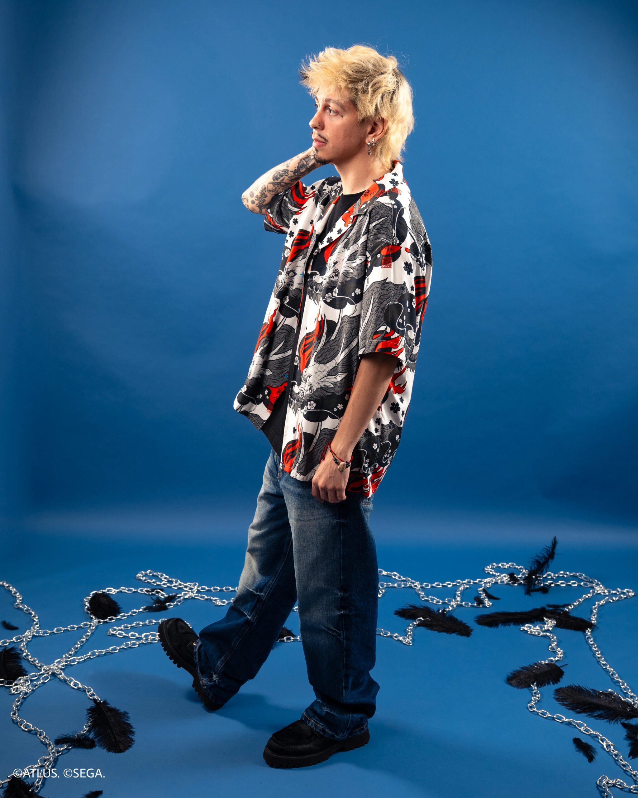 Chemise à motifs Dragon – Image 4