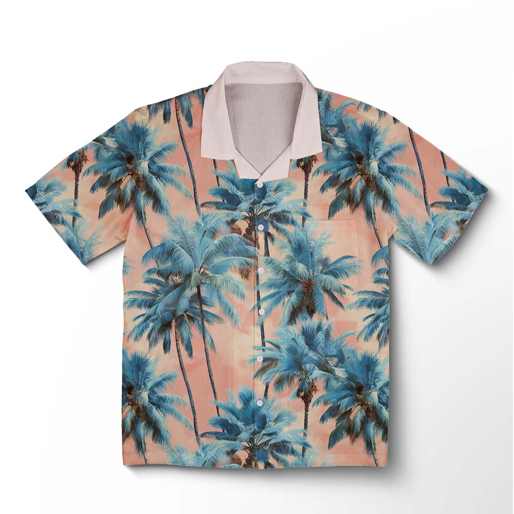 Chemise hawaïenne Jardin de Jungle Réaliste