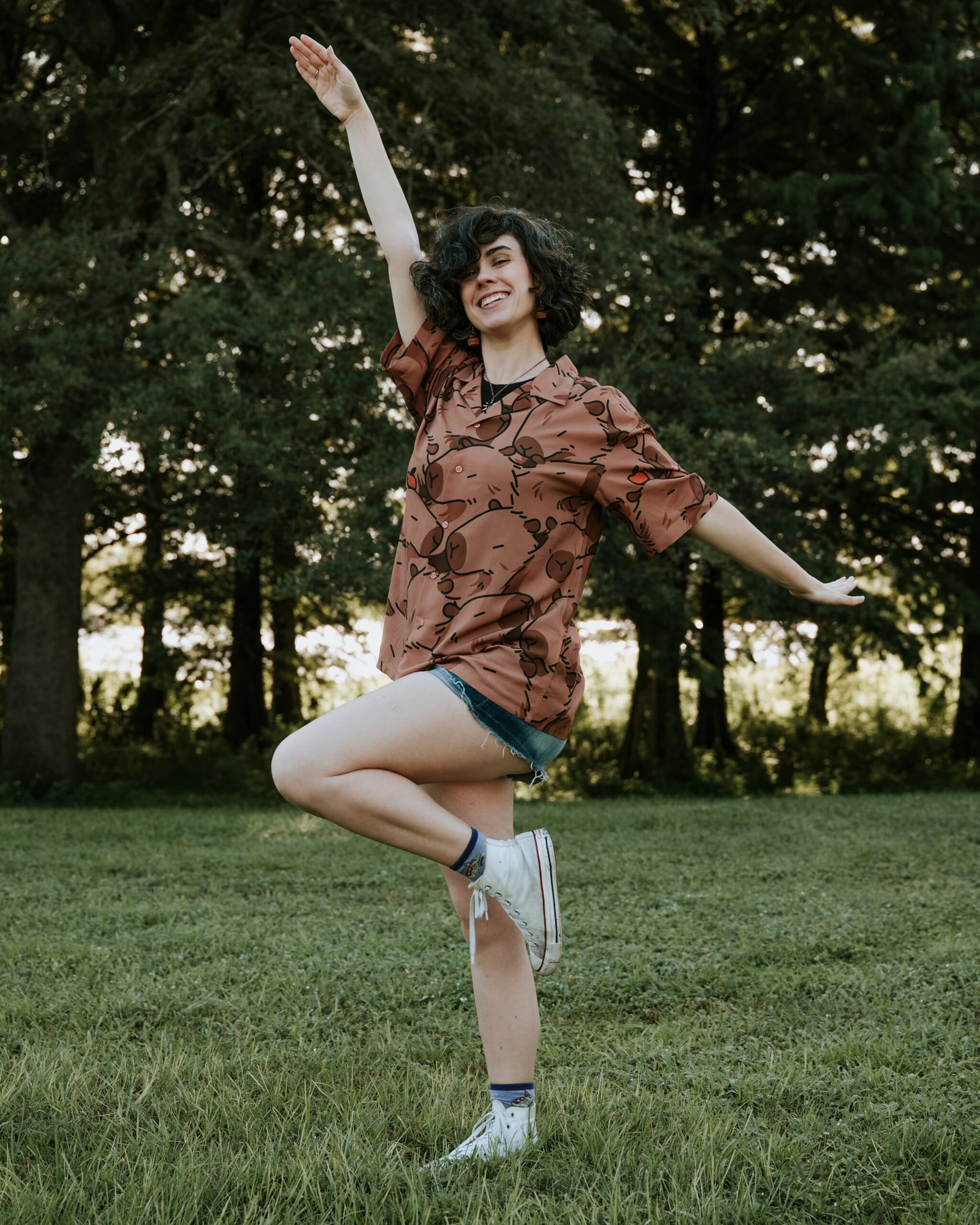 Chemise à motifs Capybara Compagnon – Image 5