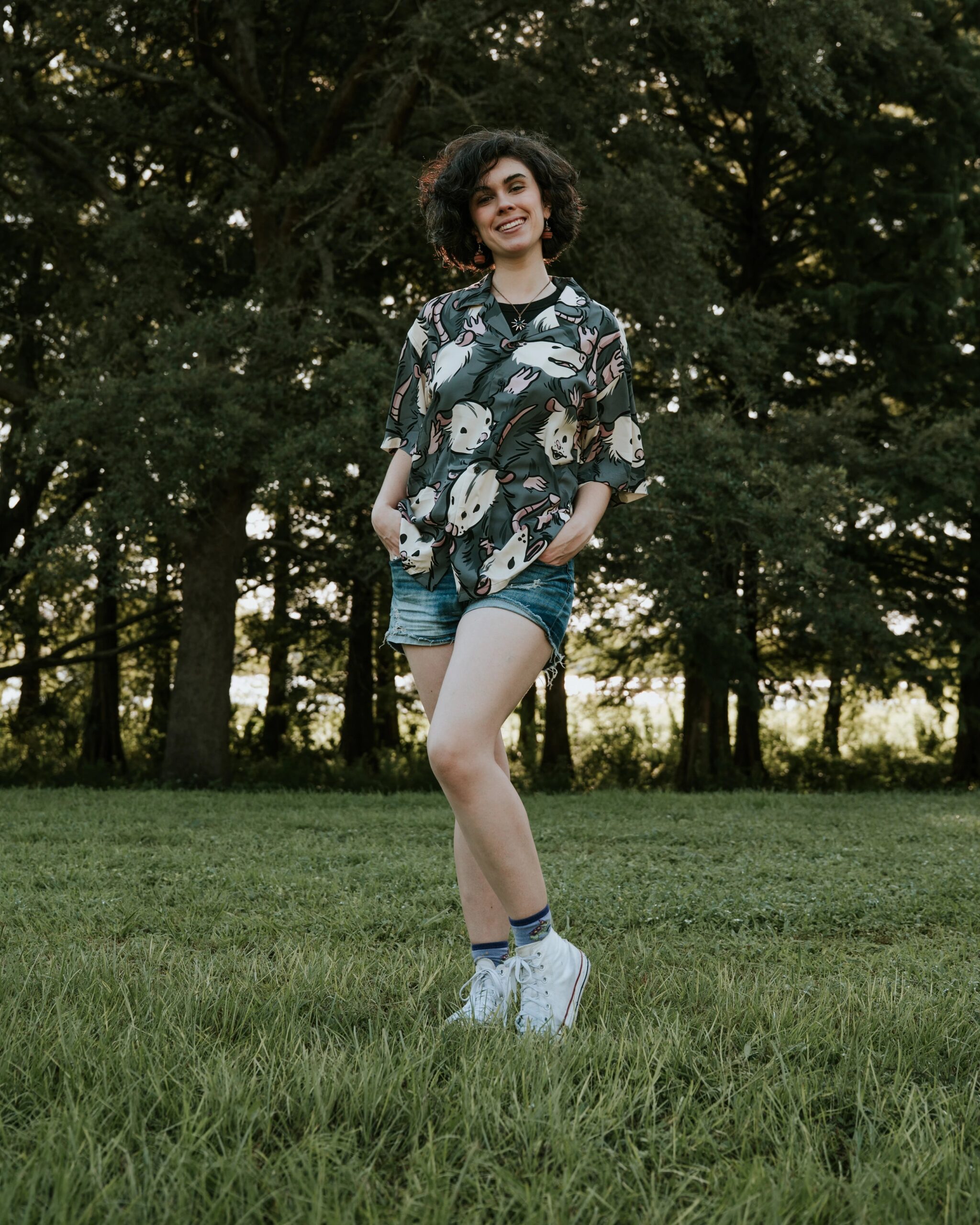 Chemise à motifs Opossum des Possibles – Image 5