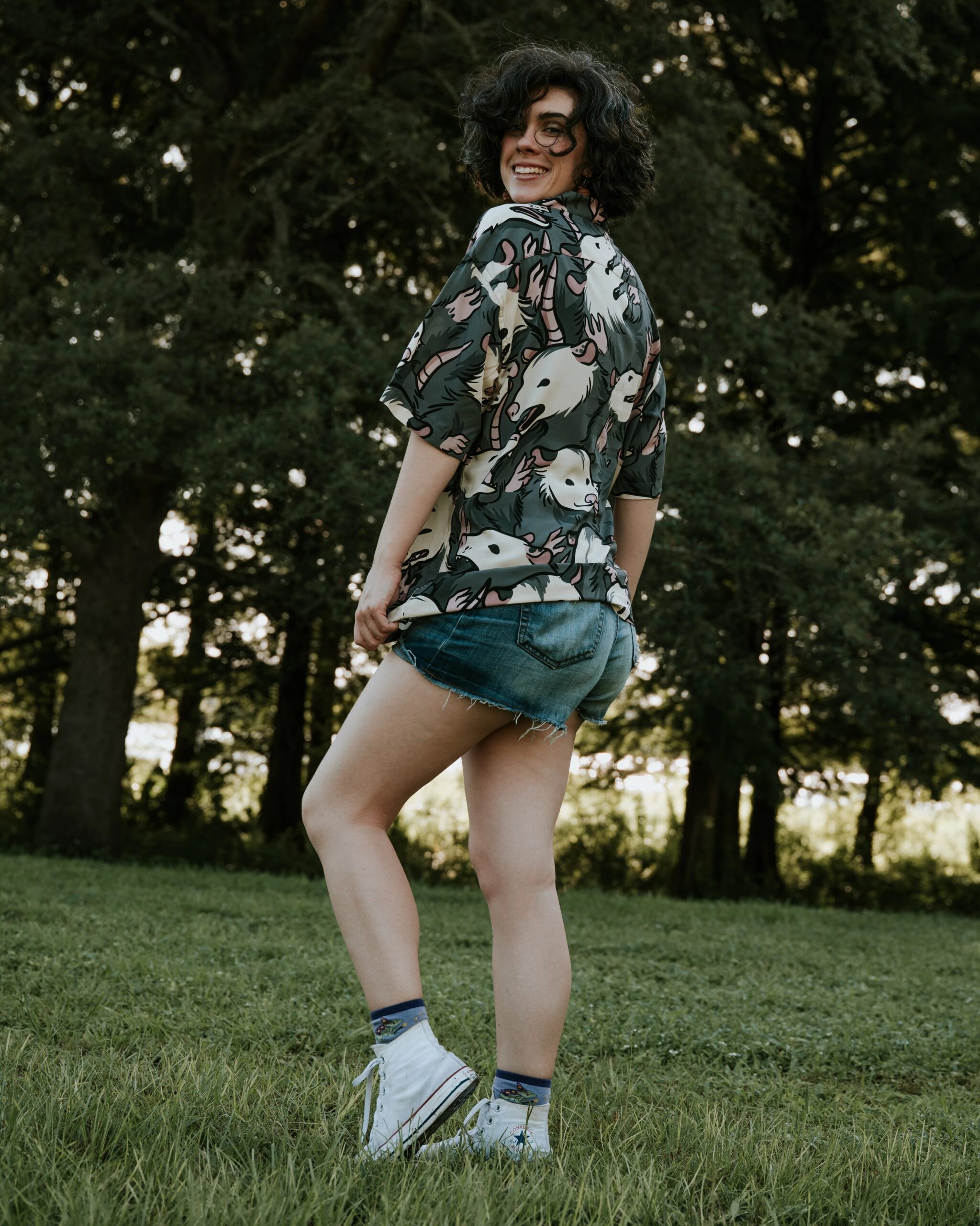 Chemise à motifs Opossum des Possibles – Image 7