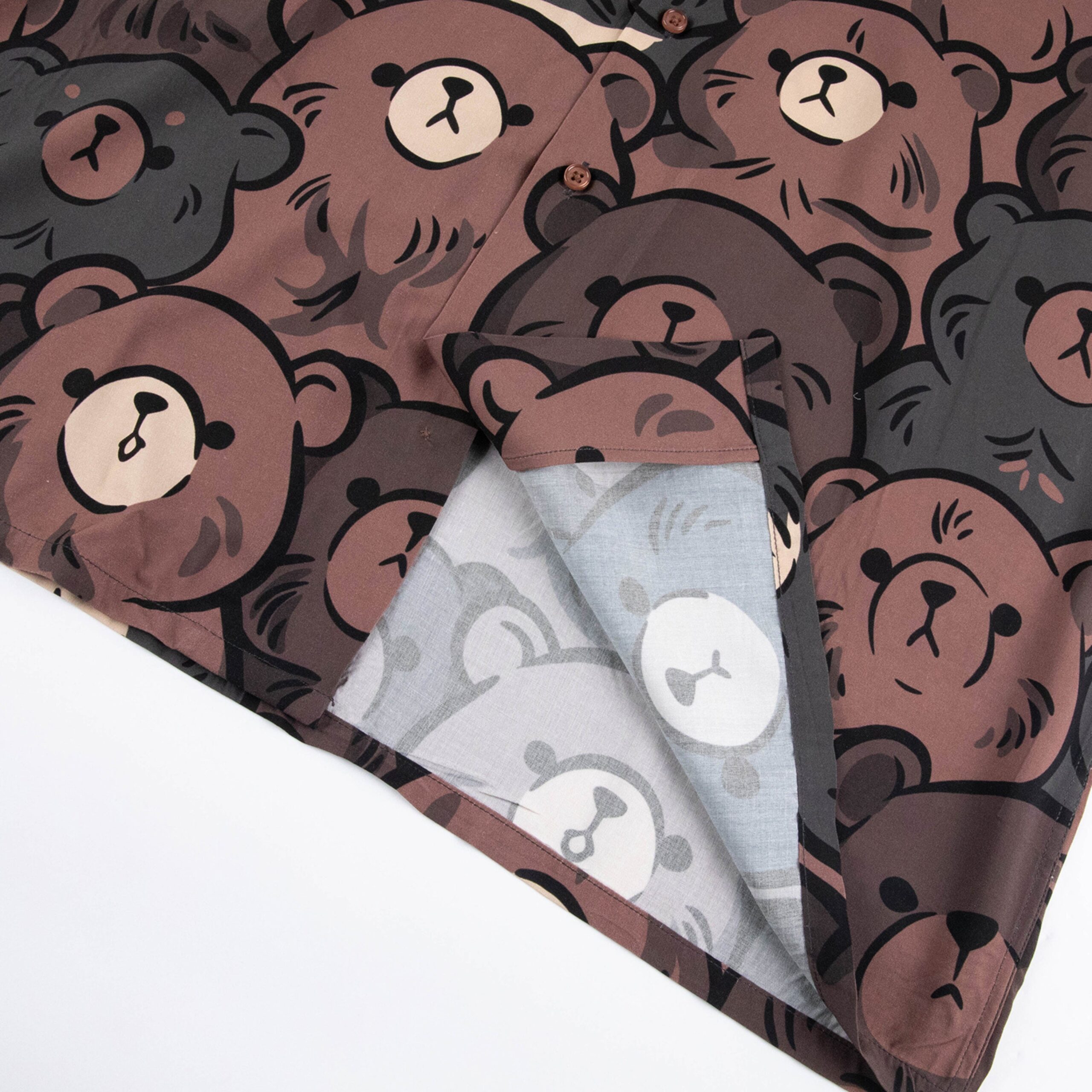 Chemise à motifs Ours Inséparable – Image 8