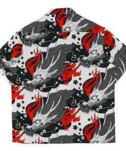 Alternative view of Chemise à motifs Dragon