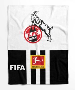 Alternative view of 1. FC Köln 1001 Fleecedecke - Decke