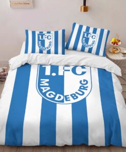 1. FC Magdeburg white and blue 02 Kinderbettwäsche - Bettwäsche