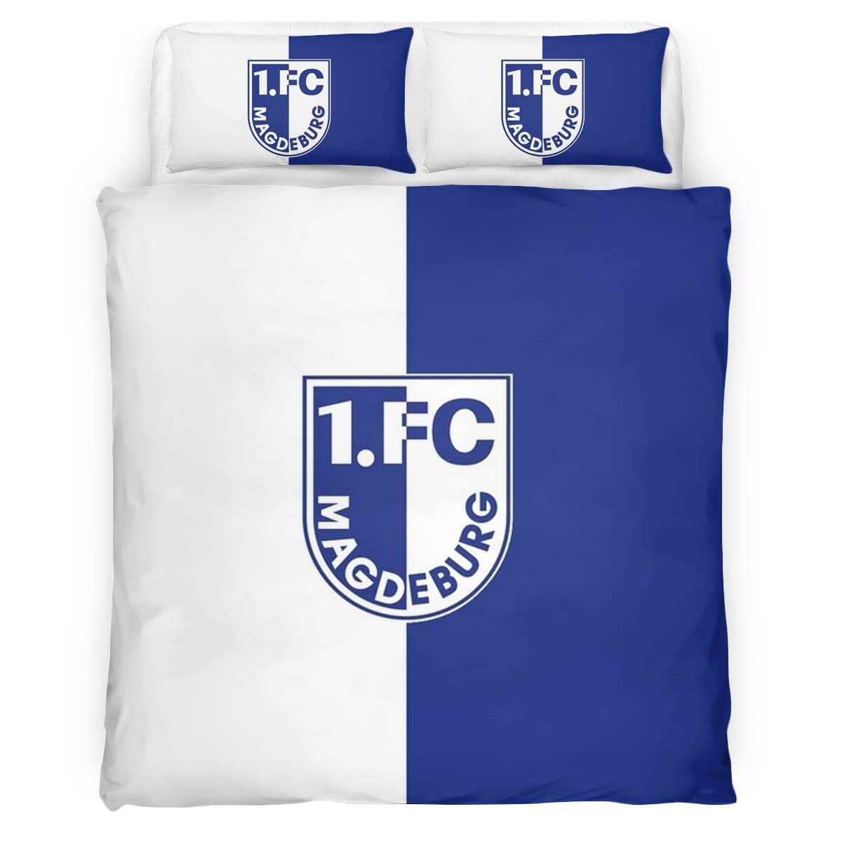 1. FC Magdeburg white and blue Kinderbettwäsche - Bettwäsche – Bild 2