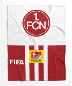 Alternative view of 1. FC Nürnberg 1001 Fleecedecke - Decke