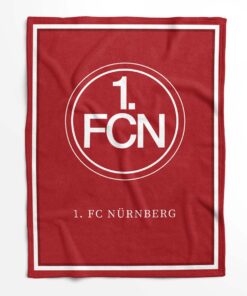 Alternative view of 1. FC Nürnberg Fleecedecke - Decke
