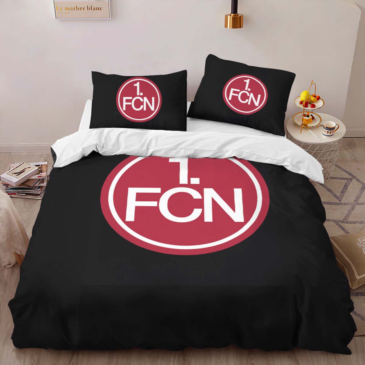 1. FC Nürnberg FCN black Kinderbettwäsche - Bettwäsche