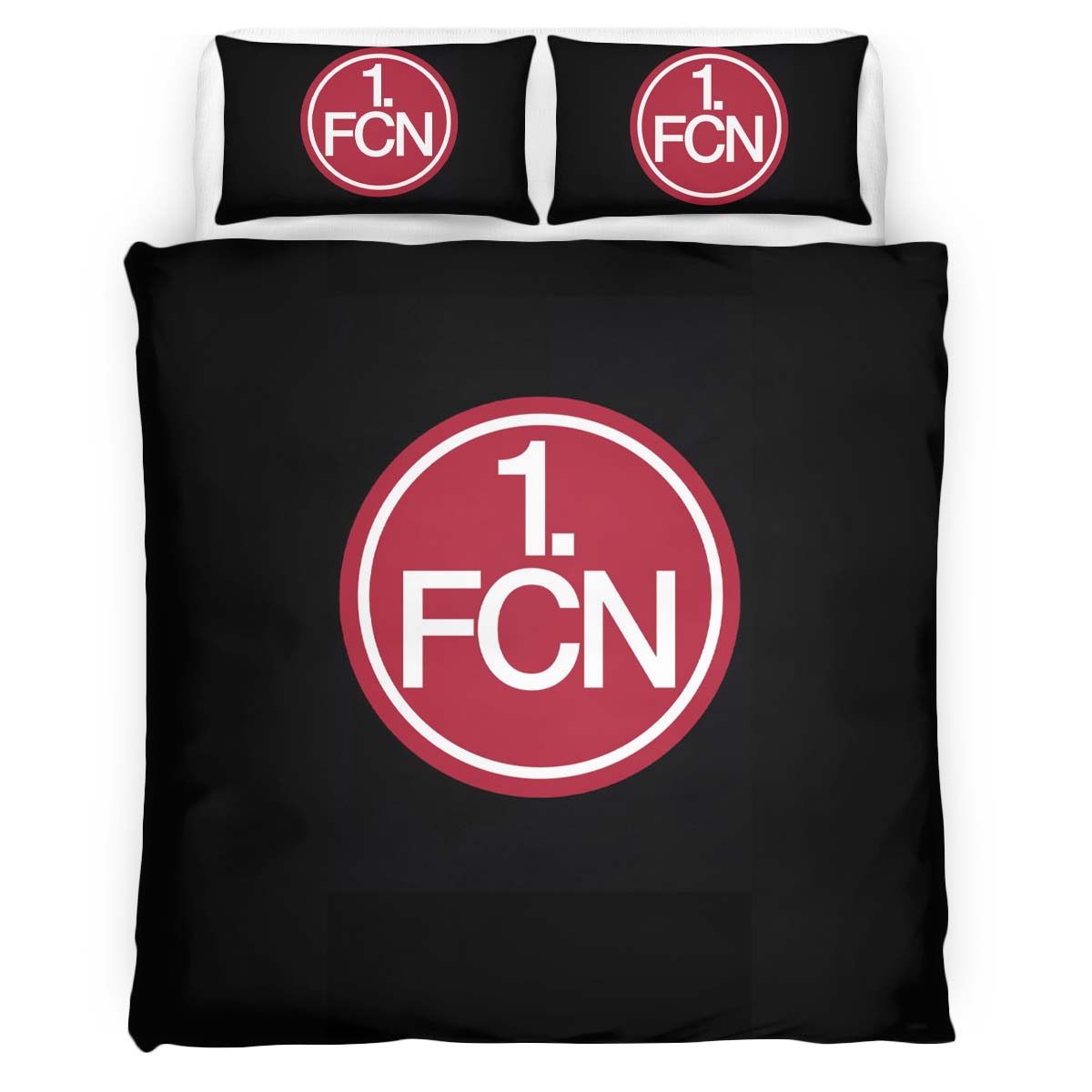 1. FC Nürnberg FCN black Kinderbettwäsche - Bettwäsche – Bild 2
