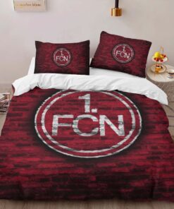 1. FC Nürnberg maroon brick wall Kinderbettwäsche - Bettwäsche