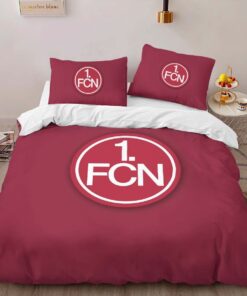 1. FC Nürnberg red background Kinderbettwäsche - Bettwäsche