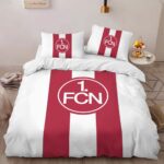 1. FC Nürnberg white and red Kinderbettwäsche – Bettwäsche