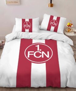 1. FC Nürnberg white and red Kinderbettwäsche - Bettwäsche
