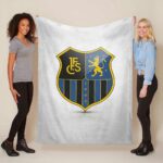 1. FC Saarbrücken weißer Hintergrund Fleecedecke – Decke