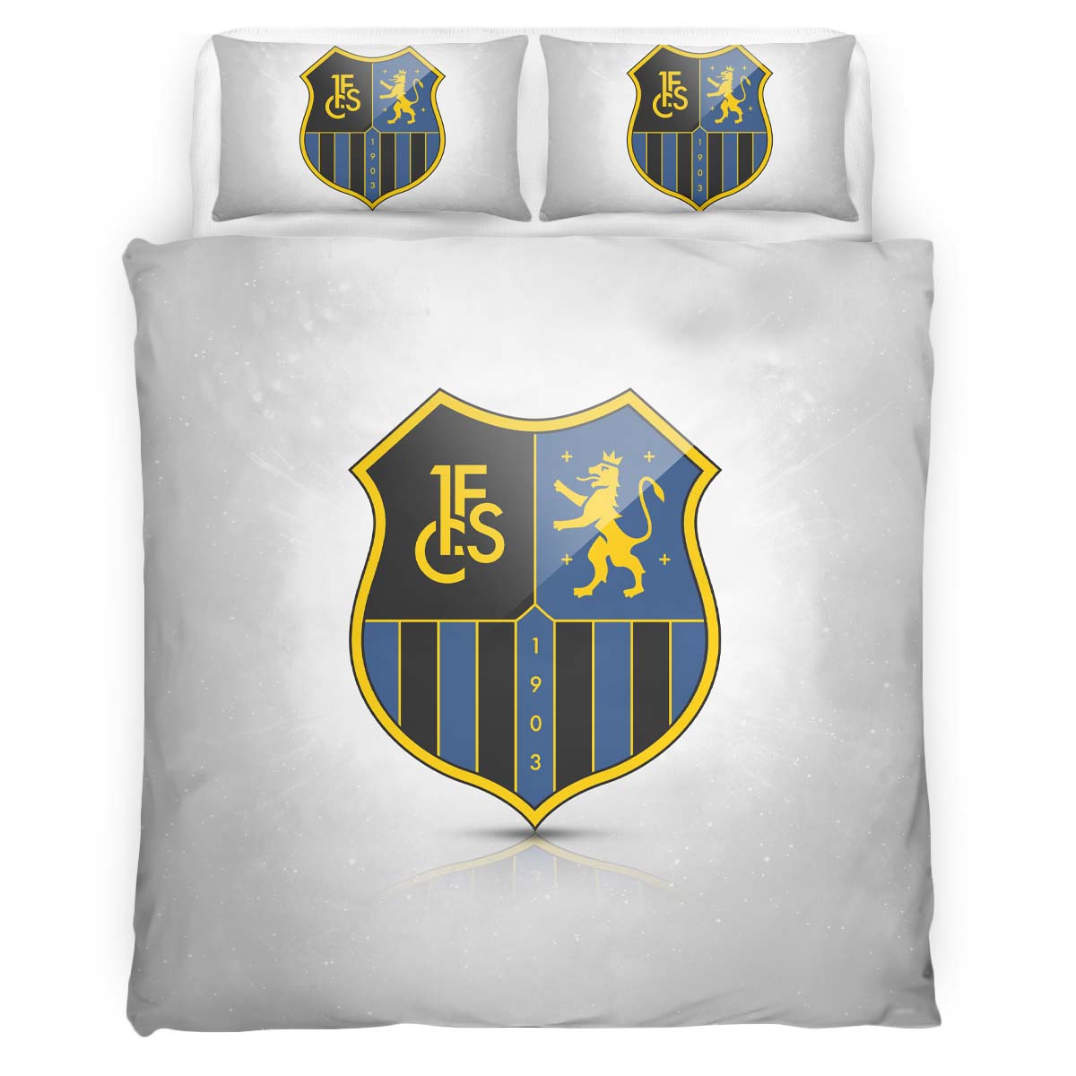 1. FC Saarbrucken white background Kinderbettwäsche - Bettwäsche – Bild 2
