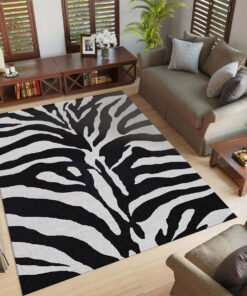 Zebramuster-Design-Textur Teppich