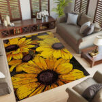 Blumenteppiche Blumen 02 Teppich