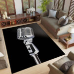 Aufnahmestudio-Mikrofone Teppich