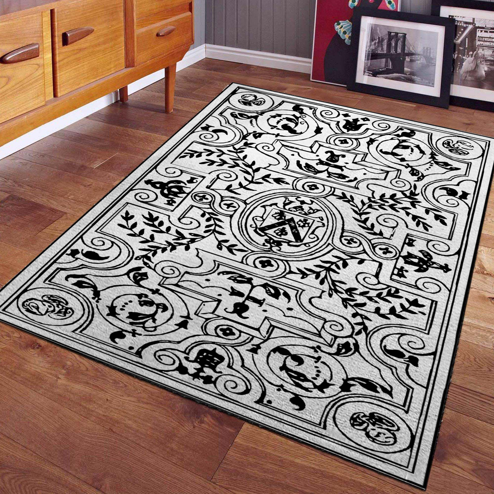 Blattmotiv 02 Teppiche Teppich – Bild 2