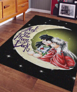 Inuyasha mit Freundin auf dem Mond Teppich