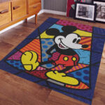 Micky Maus Romero Britto Teppich