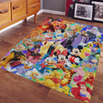 Alle Charaktere Disney Teppich