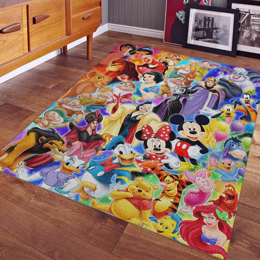 Alle Charaktere Disney Teppich – Bild 4