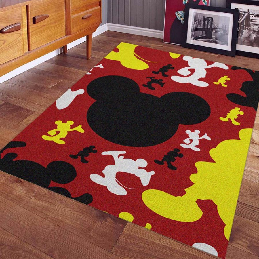 Micky Maus-Silhouette Teppich – Bild 4