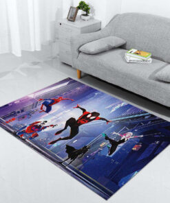 Spider Man in den Spinnenvers Teppich