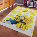 Minion Love Banane Teppich